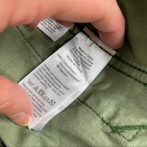 New J Crew Garment Dyed Camo Utility Jacket - Picture 6 of 8